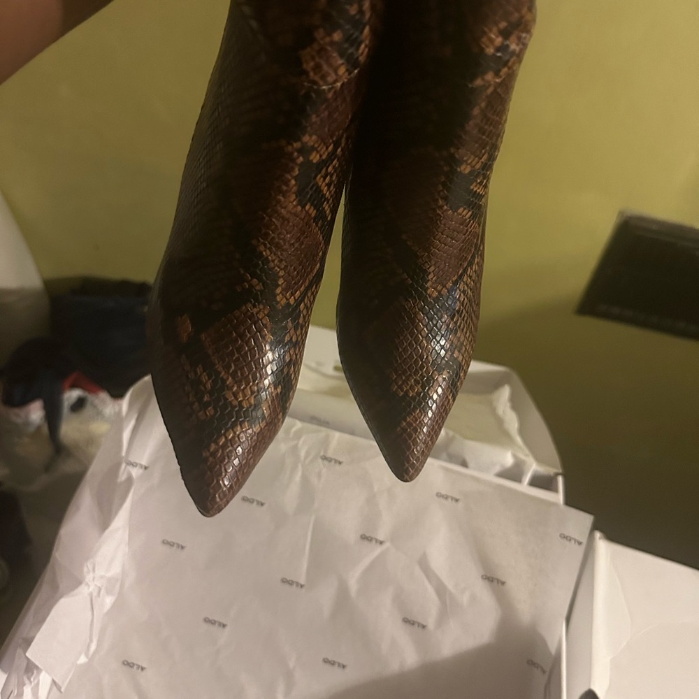 Aldo Snakeskin Patterned Heels